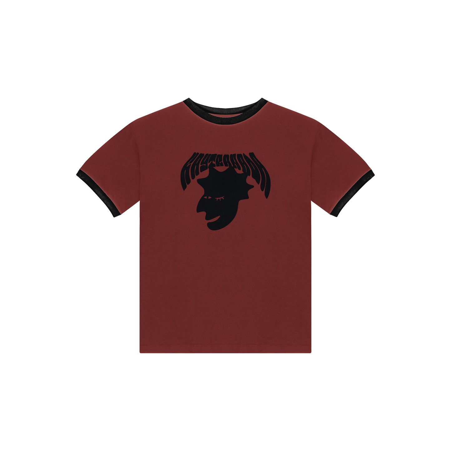 AIN'T NO DAMN WAY! RINGER TEE (RED)