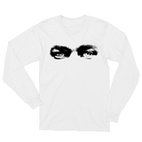 Eyes Long Sleeve Tee - White + 'BUBBA' Digital Download